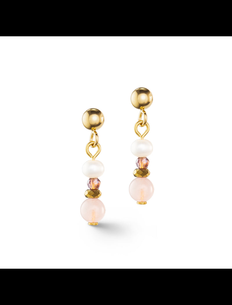 BOUCLES D'OREILLES COEUR DE LION