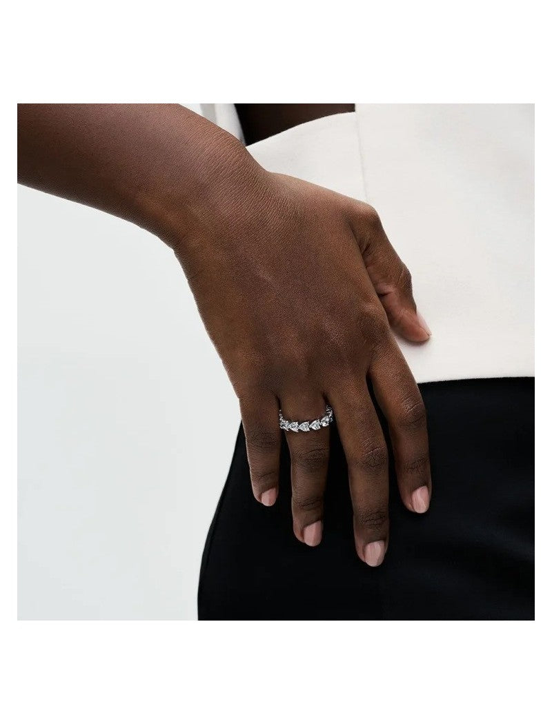 Argent sterling Zircon cubique Transparent