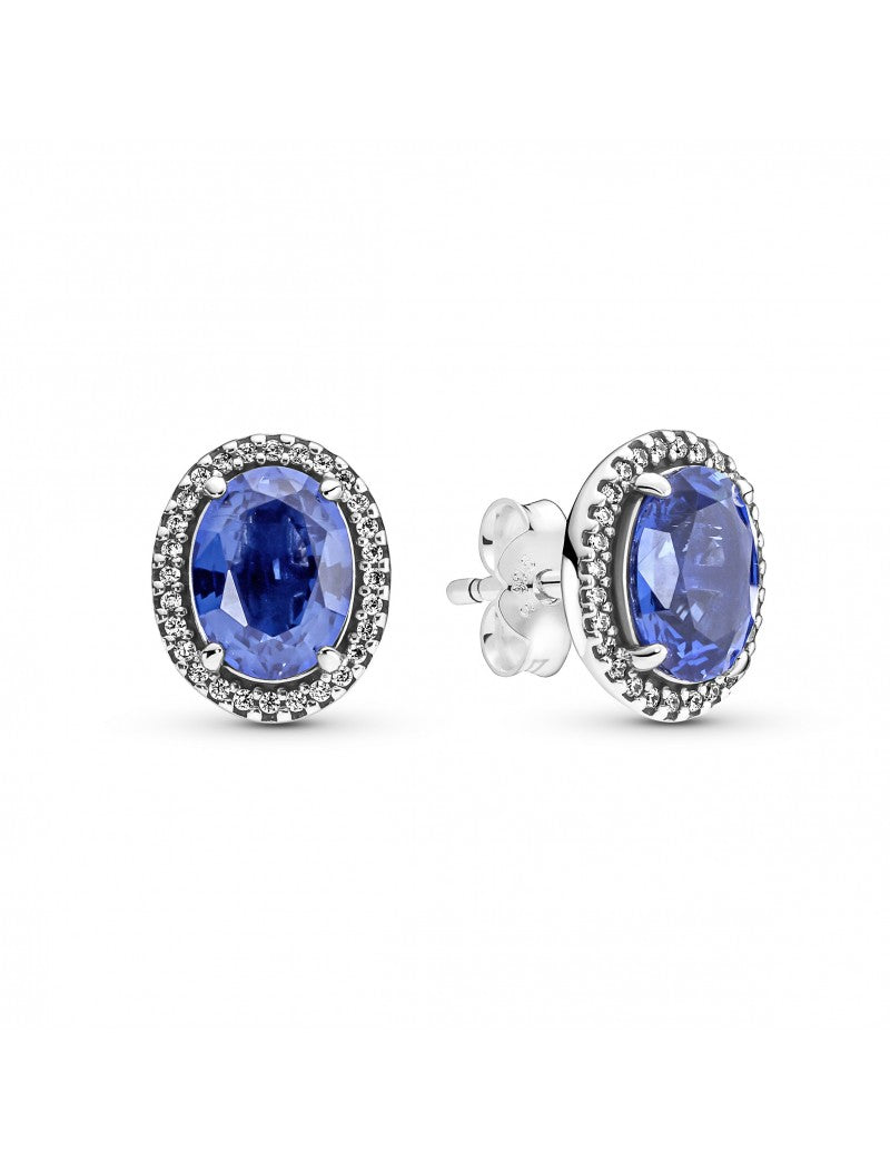 Boucles d'oreilles halo scintillantes
