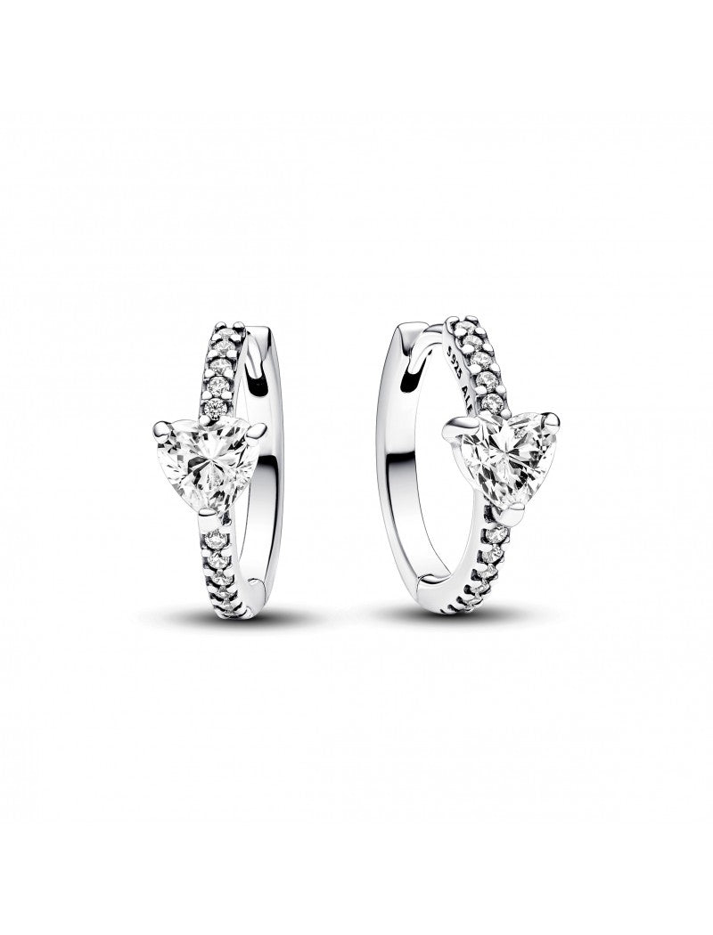 Argent sterling Zircon cubique Transparent