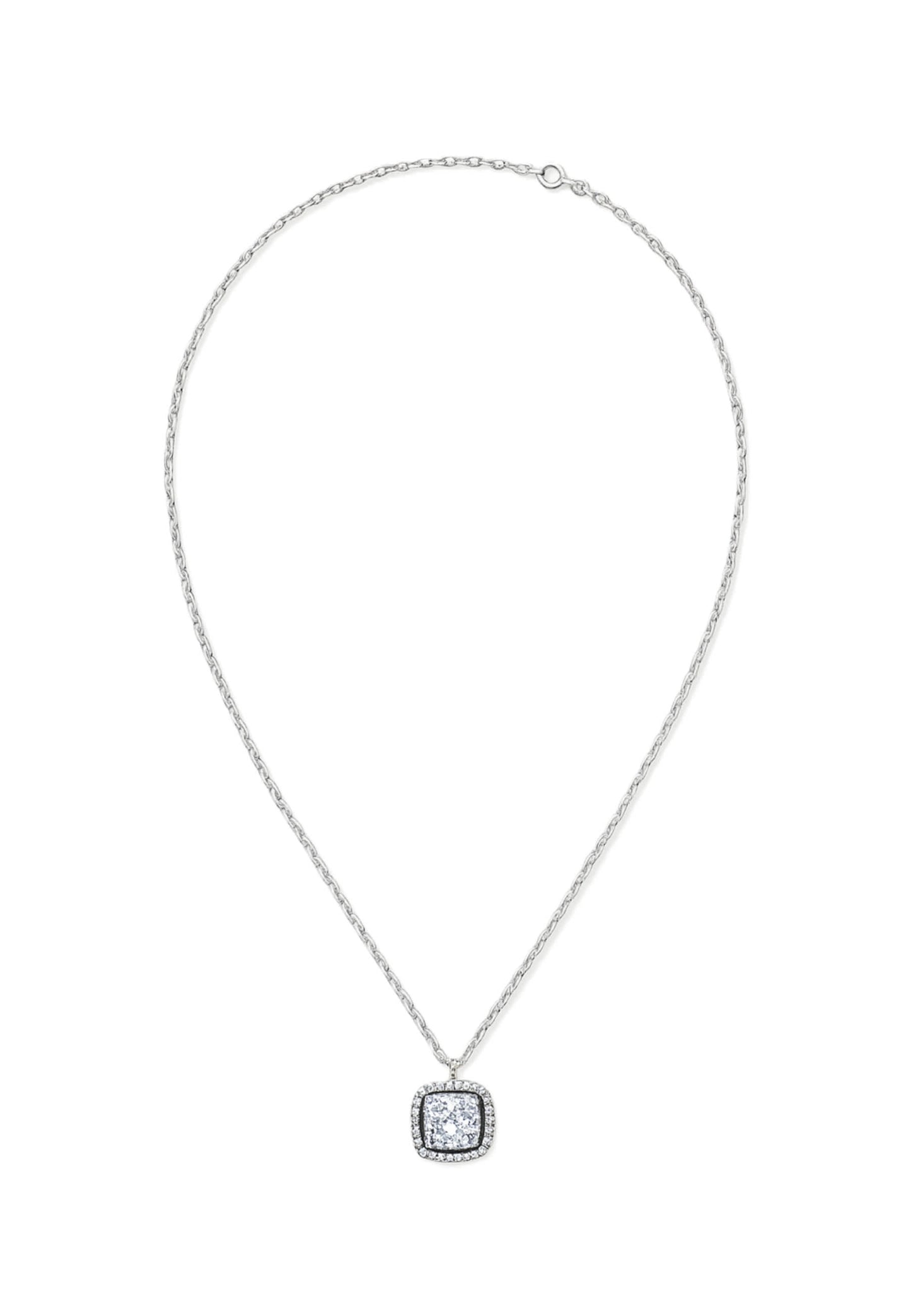 Collier avec pendentif Halo