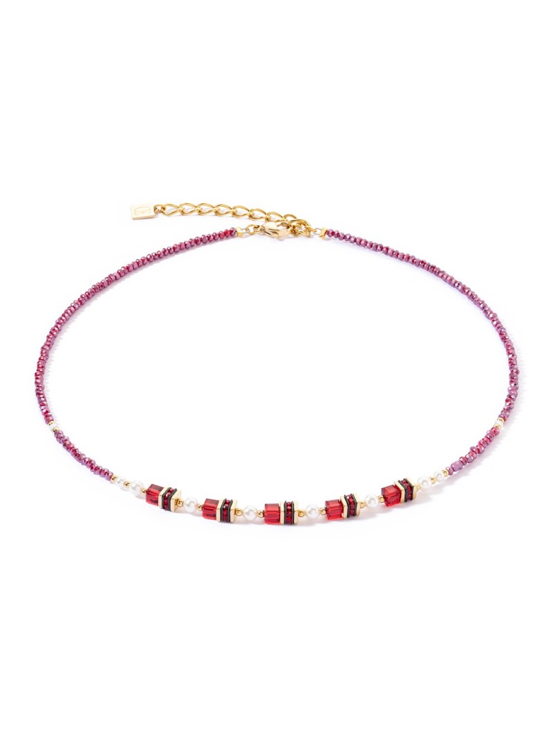 Collier rouge