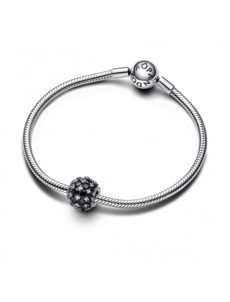 Argent 925/1000 Pierres mélangées Noir