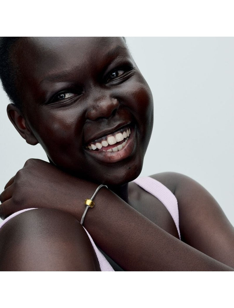 Argent massif Verre Doré