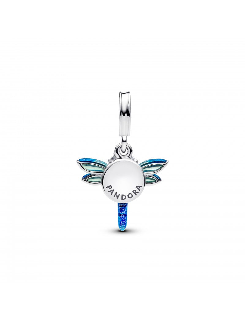 Charm double pendentif libellule