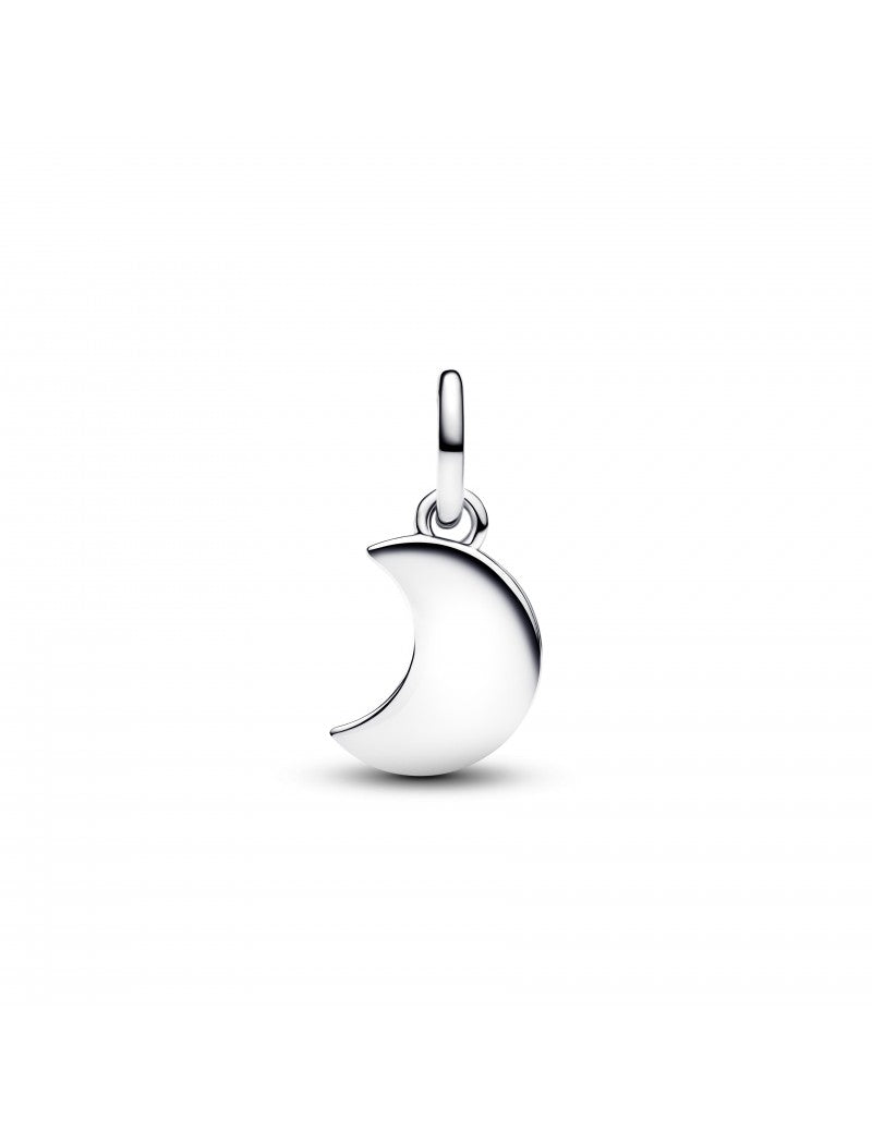Breloque double pendentif croissant de lune