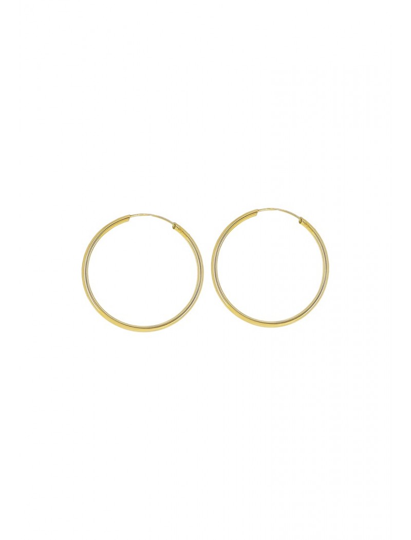 CREOLES OR 9 KT - 25 MM