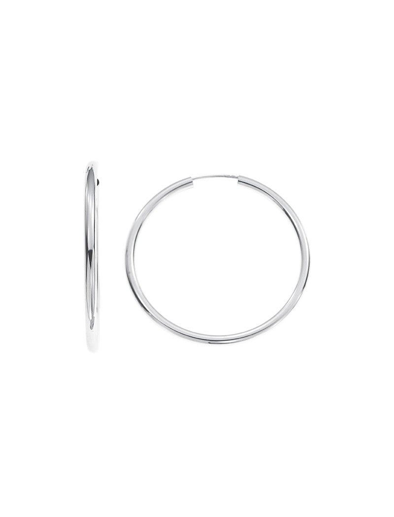 CREOLES ARGENT 50 MM