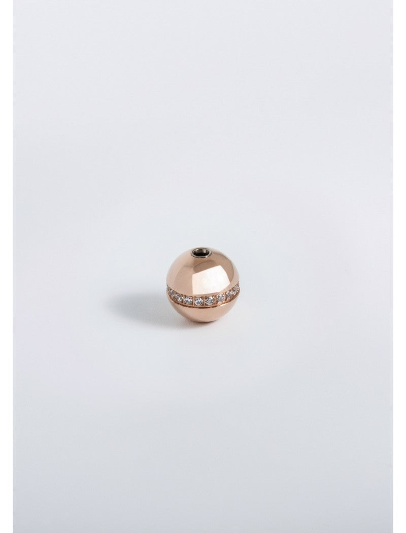 ELEMENT LILIFLO ECLAT ACIER ROSE POUR BRACELET / COLLIER