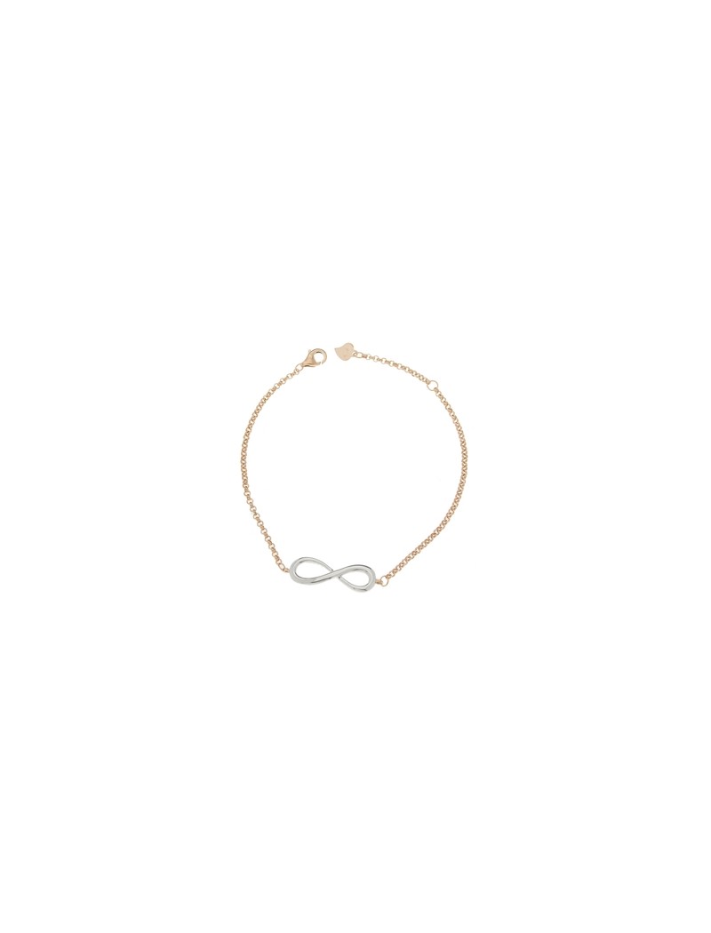 BRACELET ARGENT RHODIE - INFINI