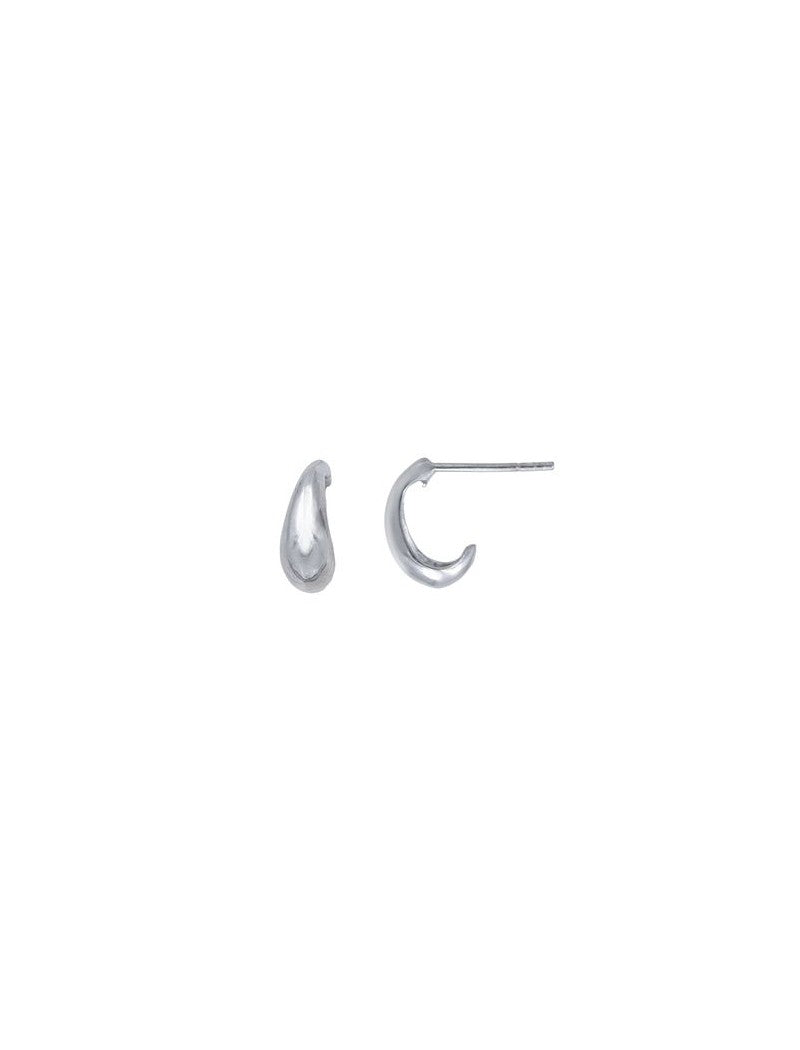 BOUCLES D'OREILLES ARGENT RHODIE