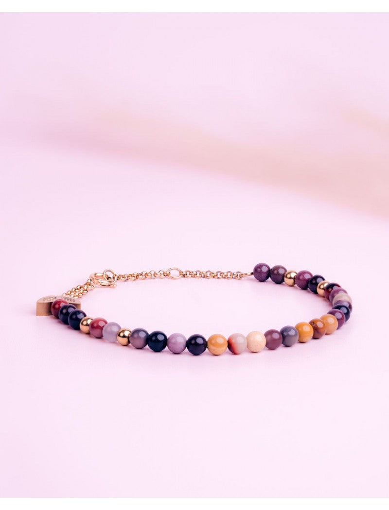 BRACELET - PIERRE NATURELLE MOOKAITE