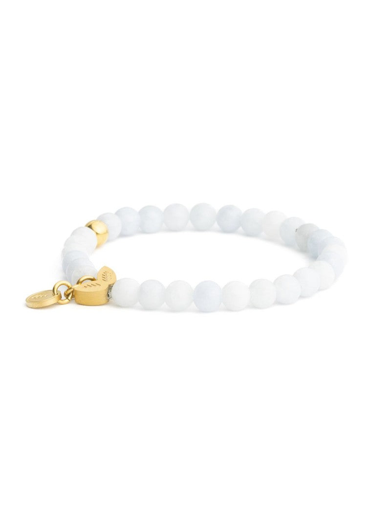 BRACELET - PIERRE NATURELLE CELESTITE