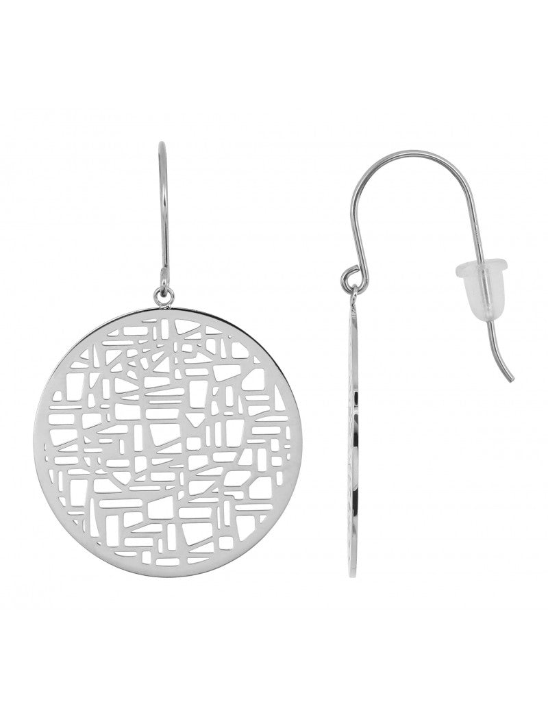 BOUCLES D'OREILLES - ACIER