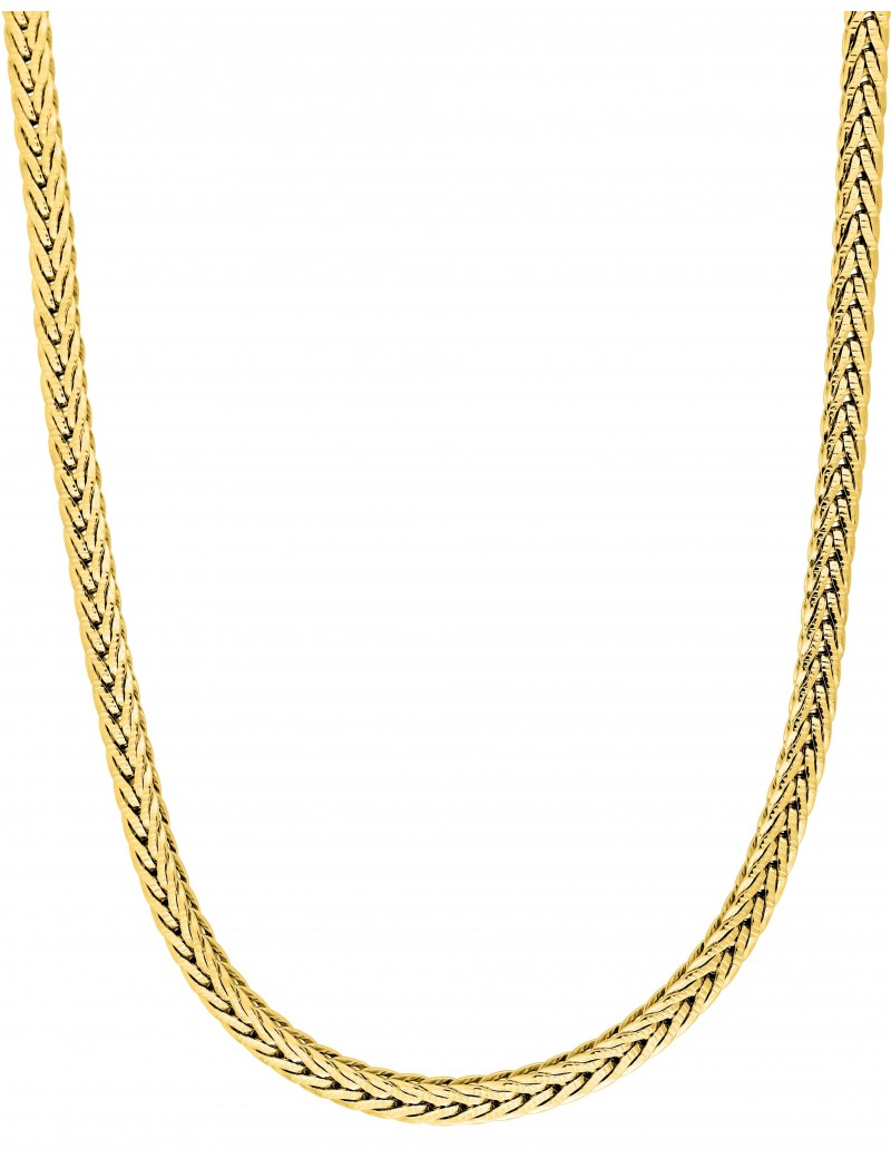 COLLIER - ACIER DORE
