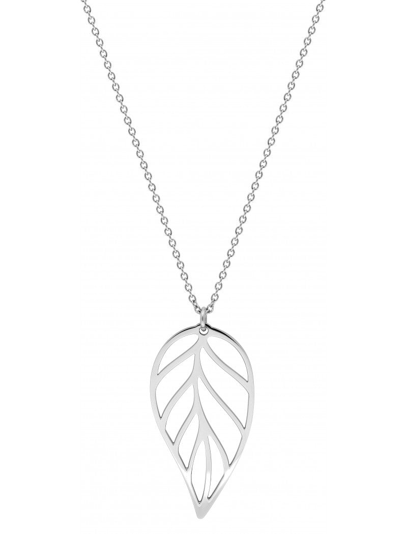 COLLIER - ACIER - FEUILLE