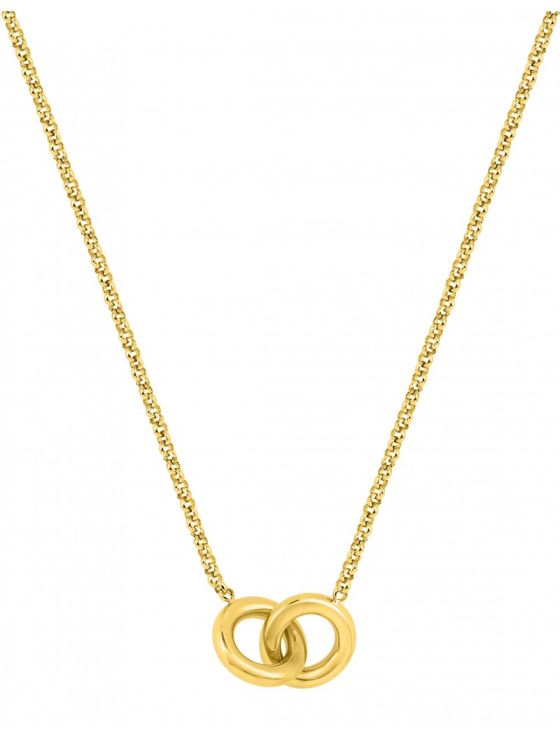 COLLIER - ACIER DORE