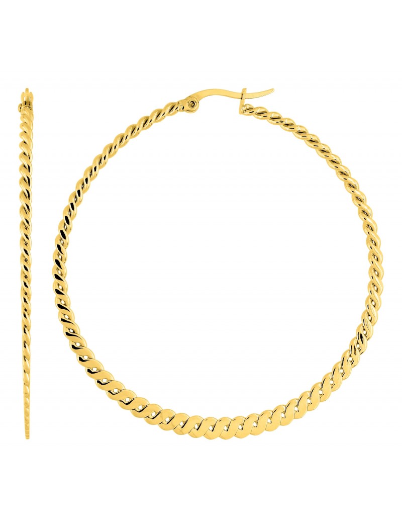 CREOLES - ACIER DORE