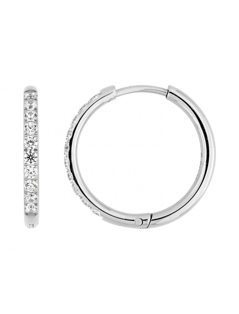 CREOLES - ACIER - ZIRCONIA