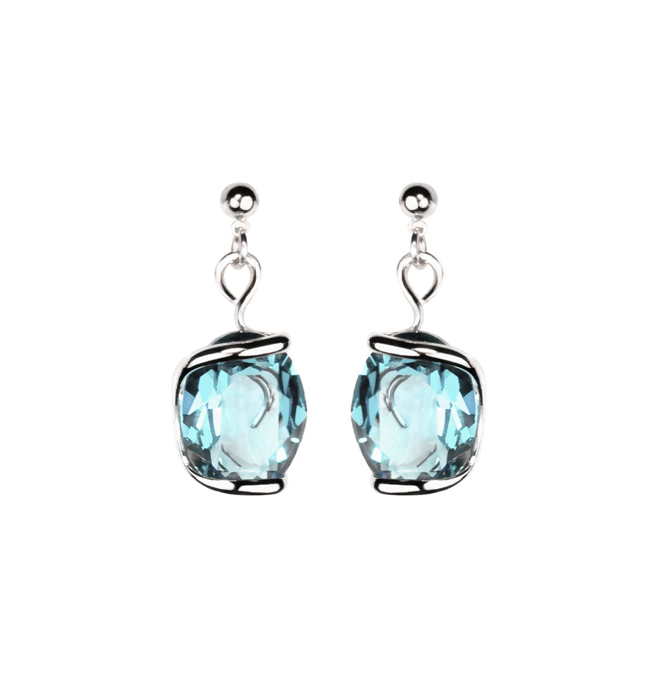 BOUCLES D'OREILLES - CRISTAL