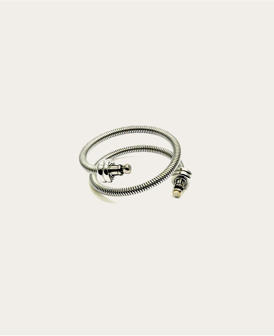 BAGUE TWIST - ACIER