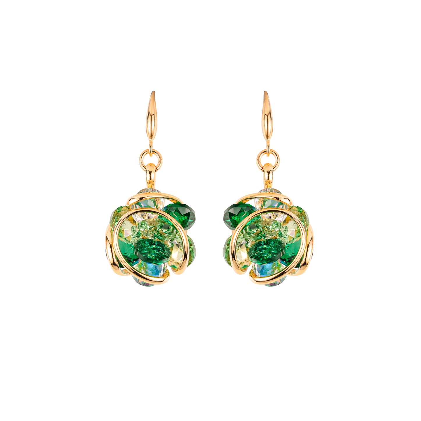 BOUCLES D'OREILLES - CRISTAL