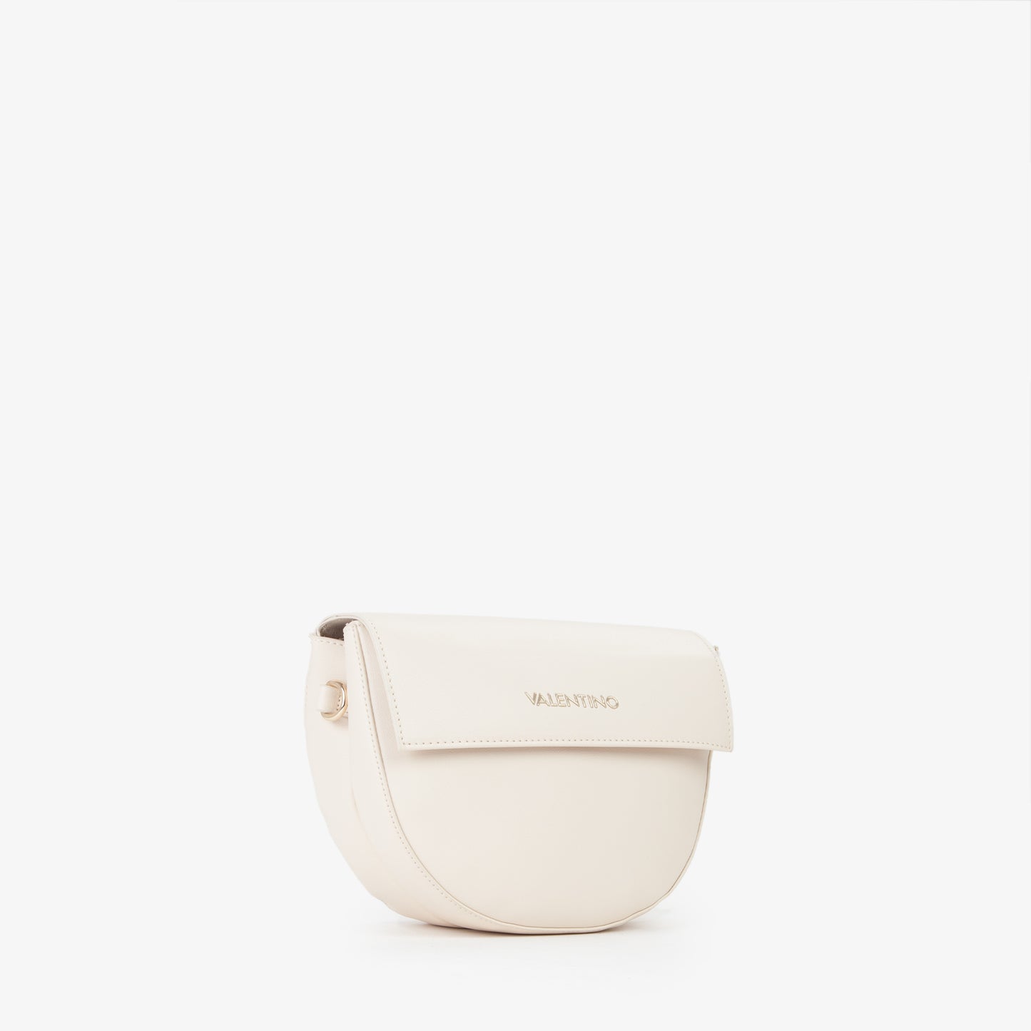 Sac bandoulière femme écru demi-lune flap Valentino