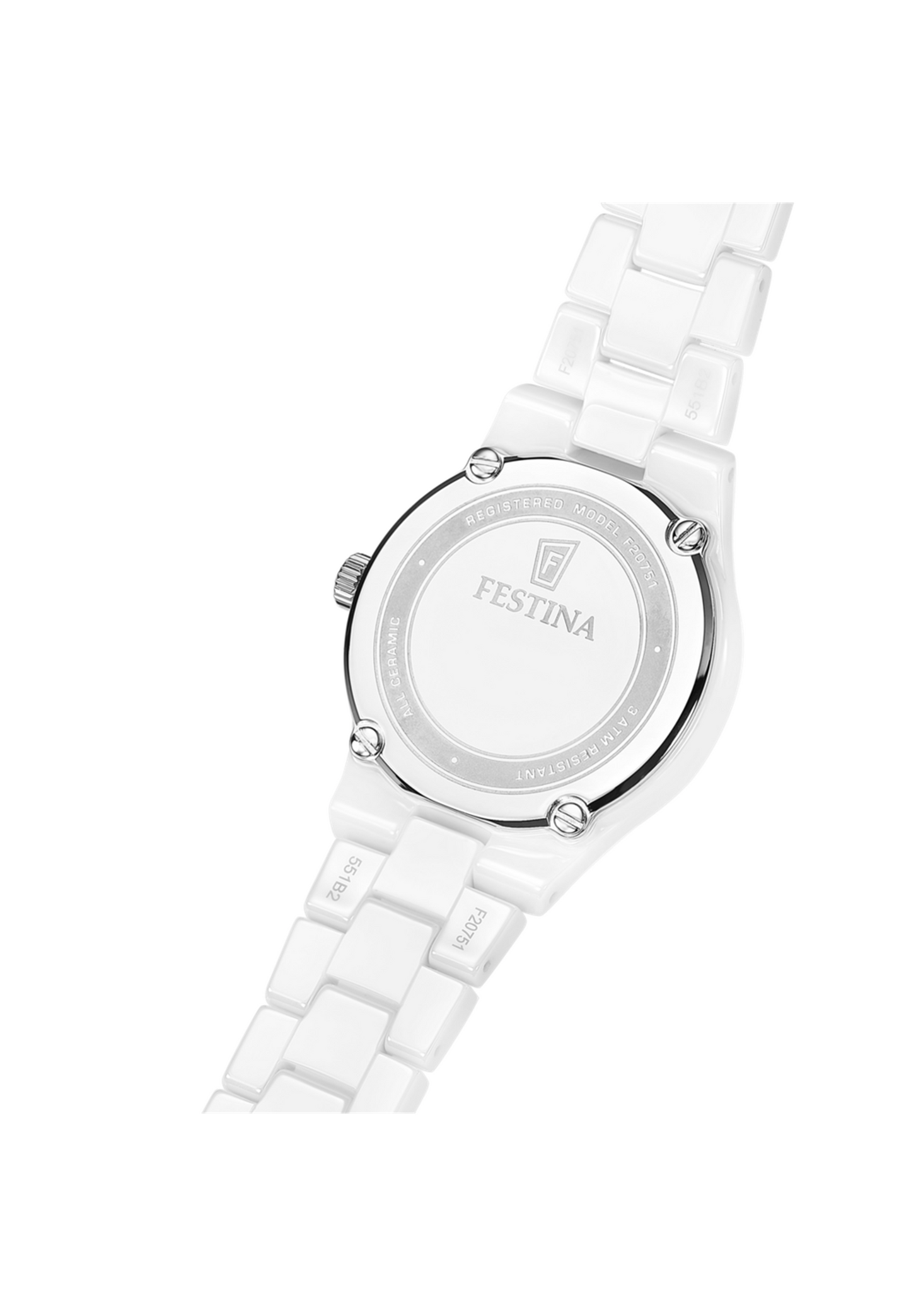 MONTRE FEMME CERAMIQUE, BLANCHE