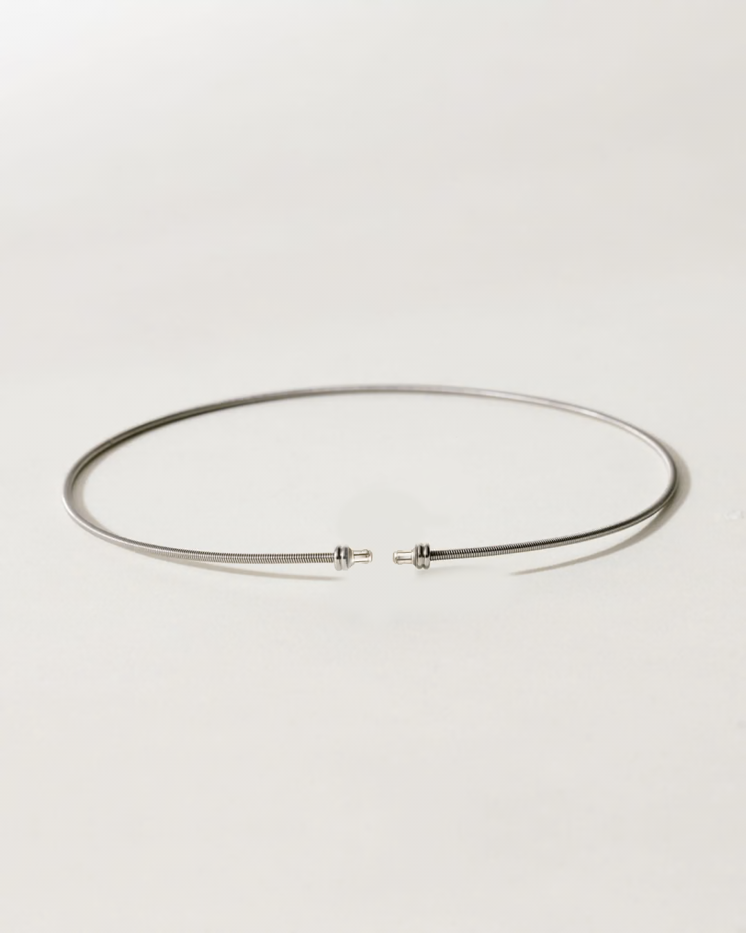 COLLIER TWIST ACIER