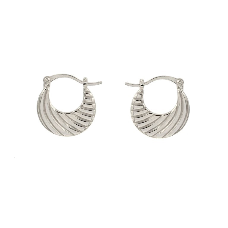 CREOLES ARGENT RHODIE