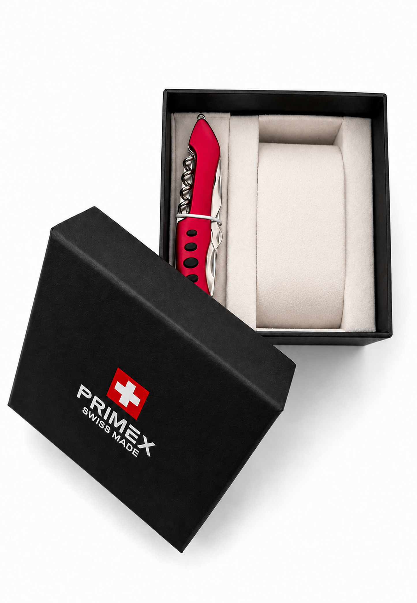 MONTRE SWISS MADE - BRACELET ACIER ARGENTE - CADRAN NOIR