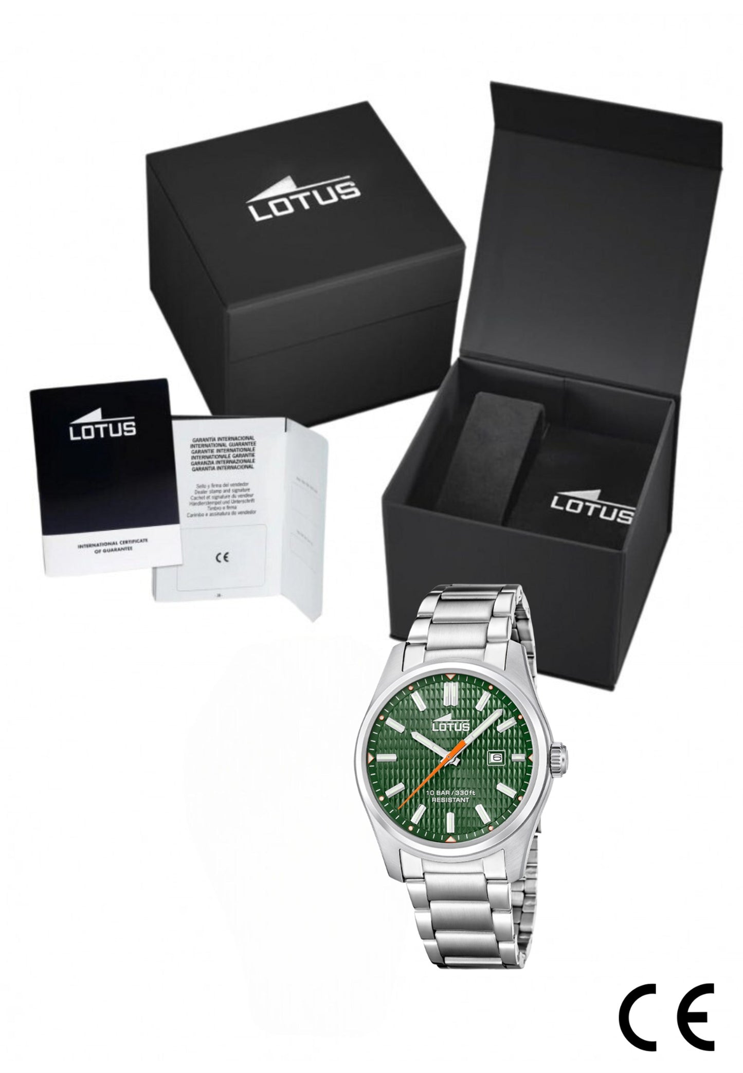 MONTRE VERT, HOMME