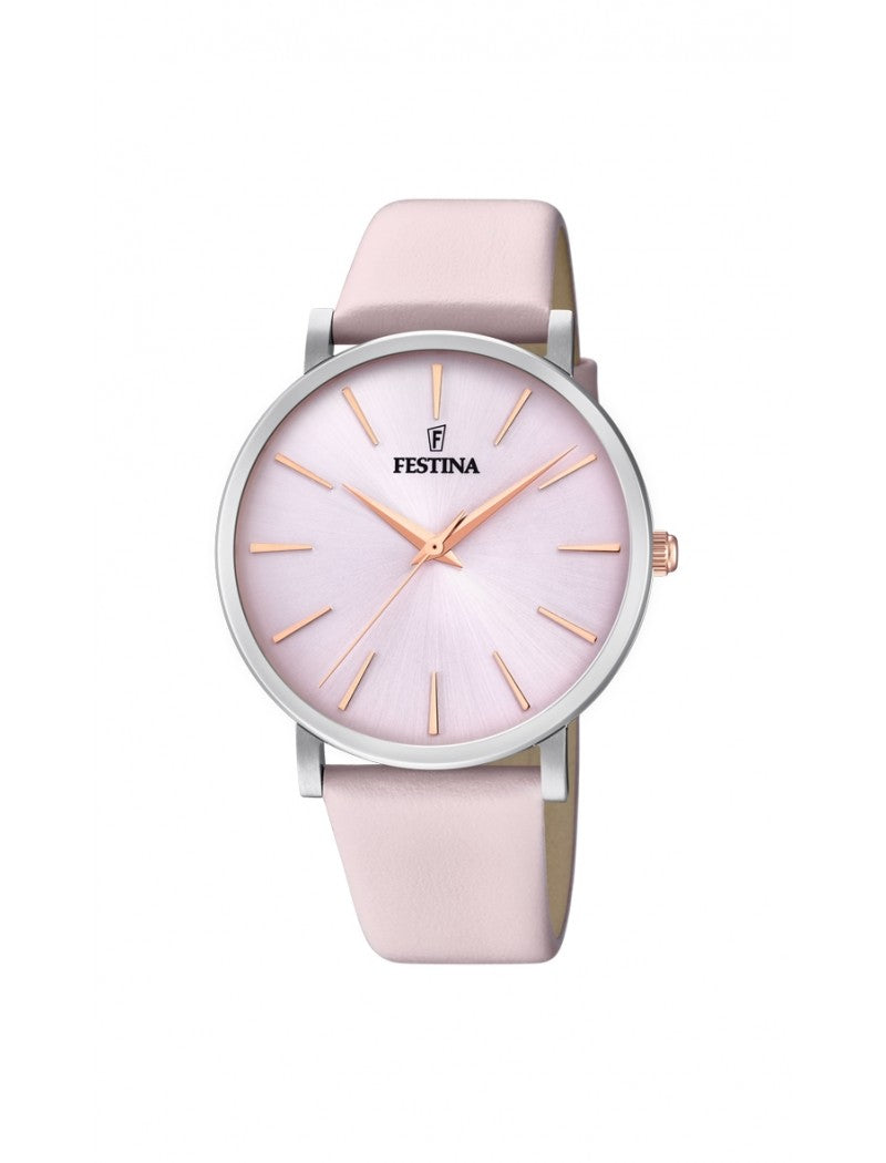 MONTRE FEMME FESTINA BOYFRIEND AVEC CADRAN ROSE