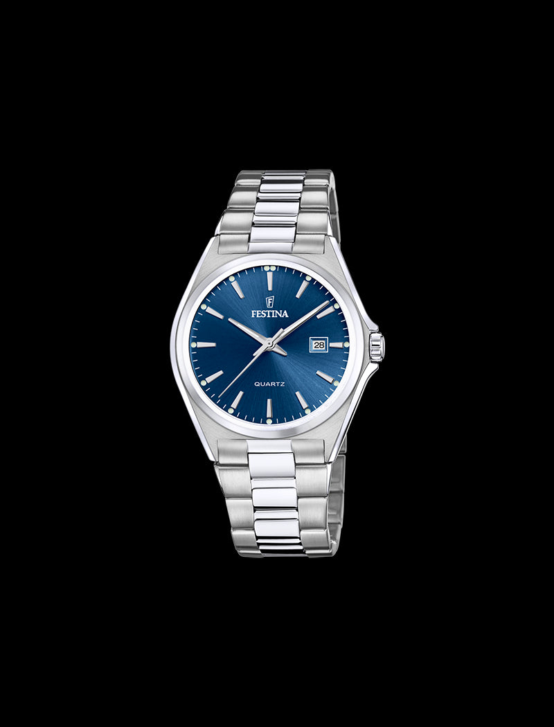 MONTRE FESTINA CLASSICS HOMME AVEC CADRAN BLEU