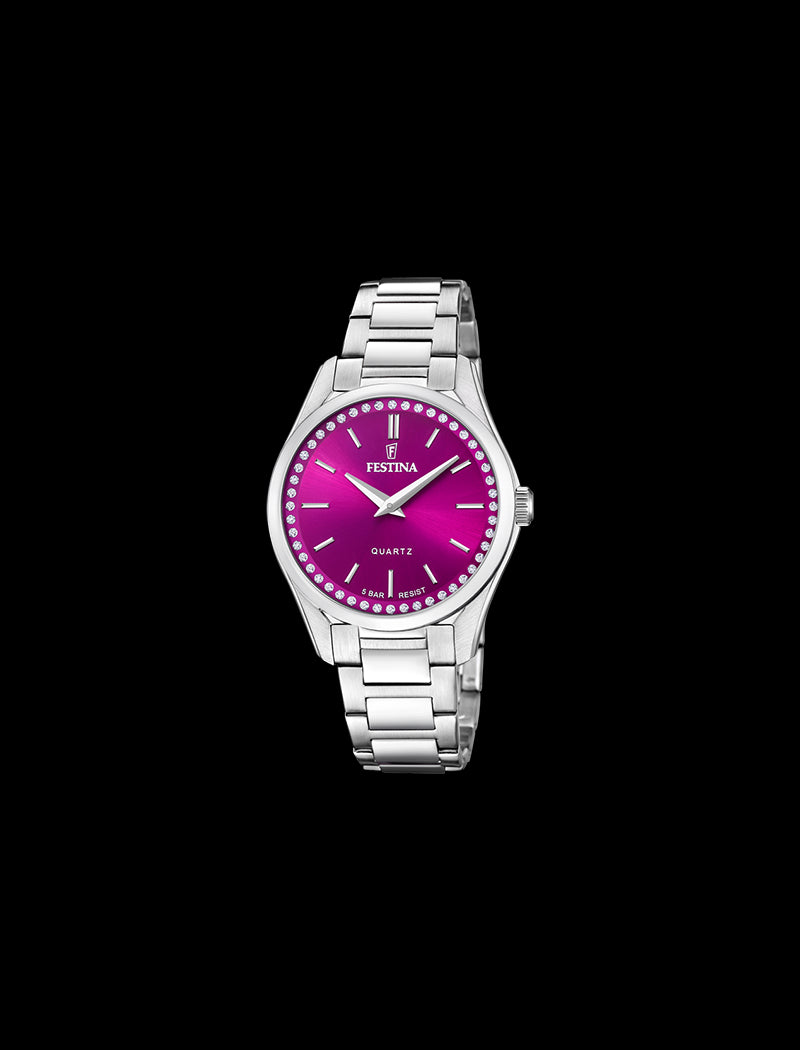 MONTRE FEMME FESTINA MADEMOISELLE AVEC CADRAN BOURGOGNE