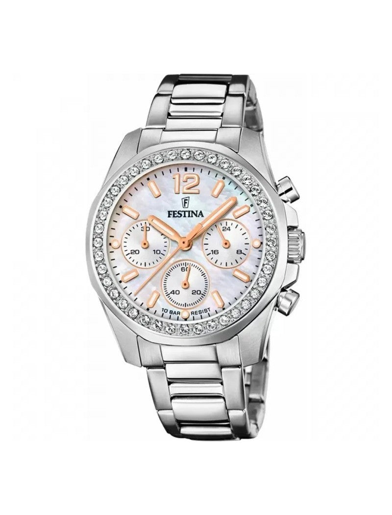 MONTRE FEMME FESTINA RAINBOW AVEC CADRAN BEIGE