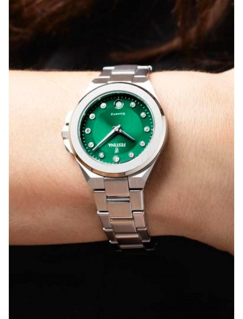 MONTRE FESTINA VERT FEMME