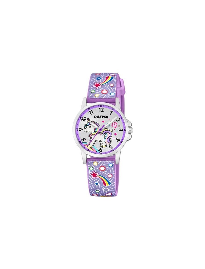 MONTRE CALYPSO JUNIOR COLLECTION BRACELET EN CAOUTCHOUC BLANC, ENFANTS