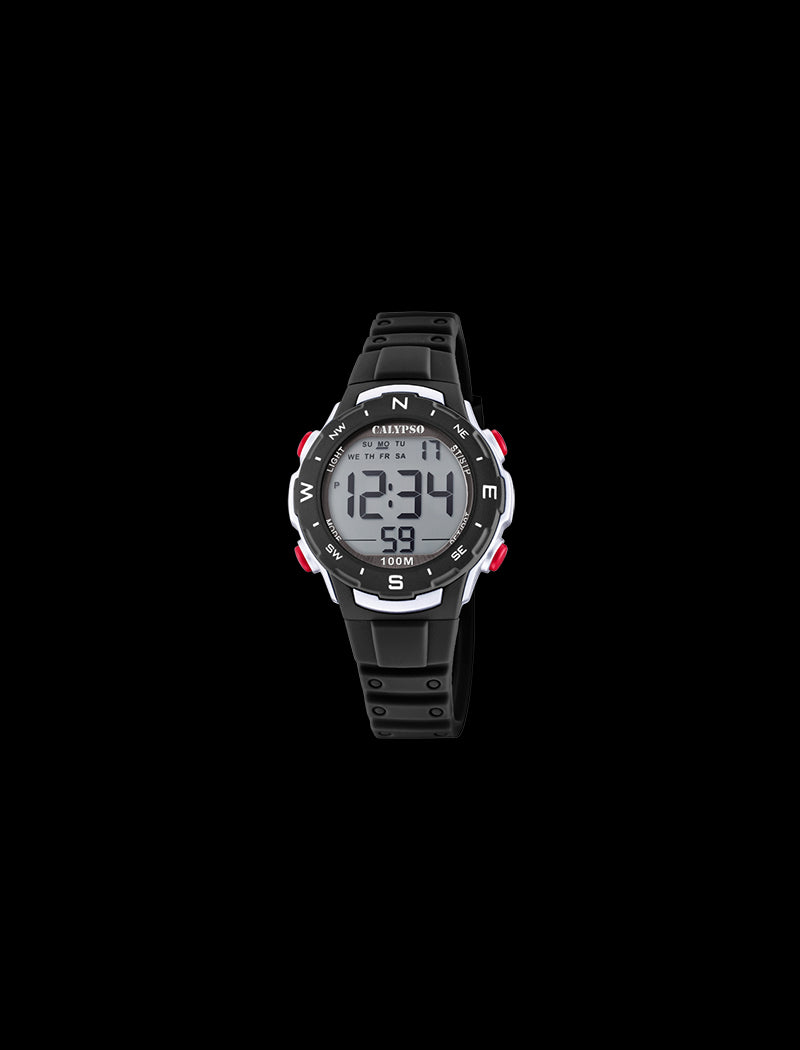MONTRE NUMÉRIQUE CALYPSO DIGITAL CRUSH BRACELET EN CAOUTCHOUC, ENFANTS