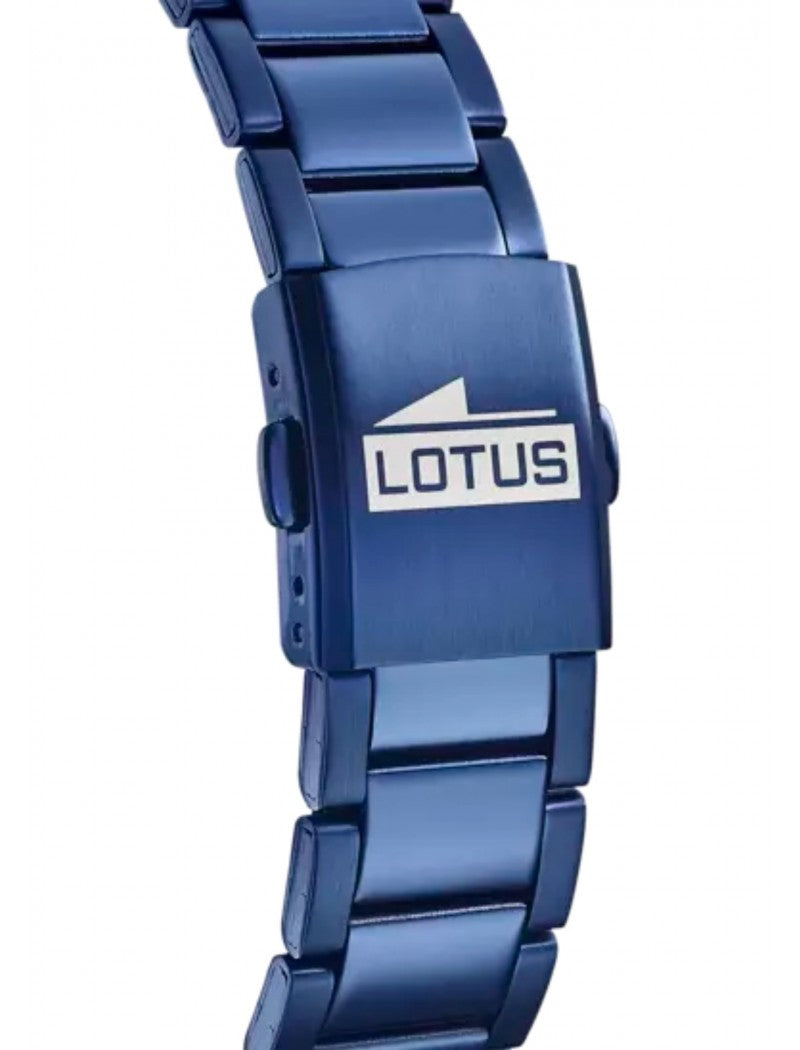 MONTRE HOMME LOTUS CHRONO AVEC CADRAN BLEU