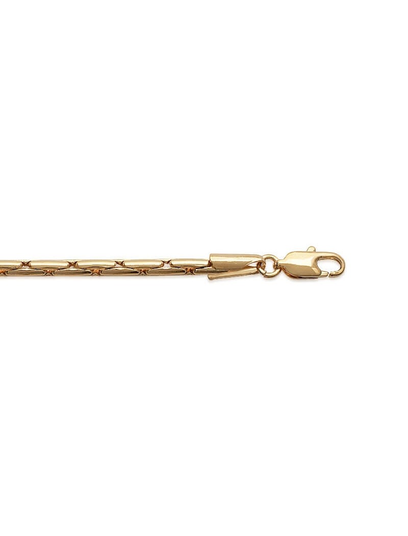 BRACELET Plaqué or - 18 CM