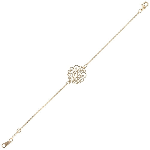 BRACELET Plaqué or - 16+2 CM