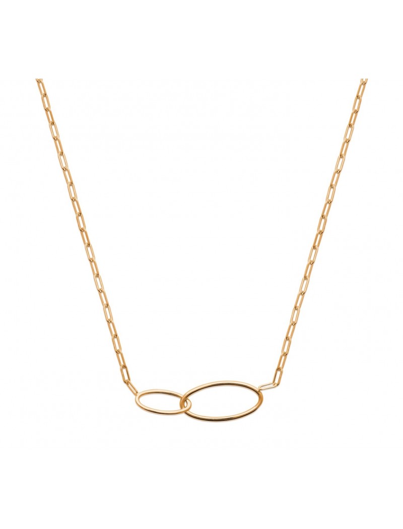COLLIER Plaqué or - 40+2+3