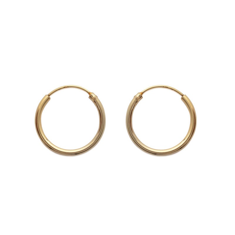 CREOLES Plaqué or - 20 MM