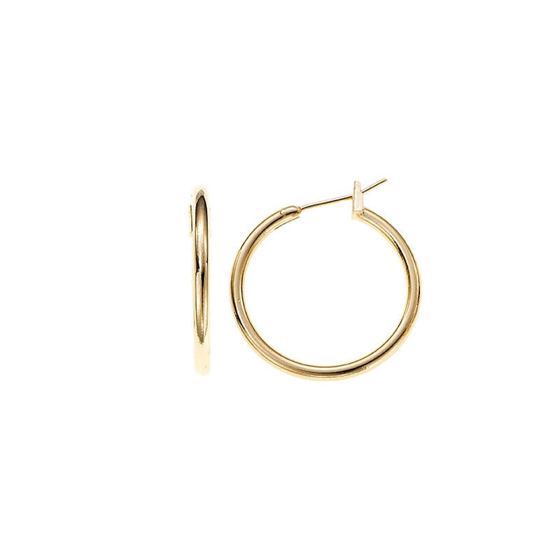 CREOLES Plaqué or - 20 MM