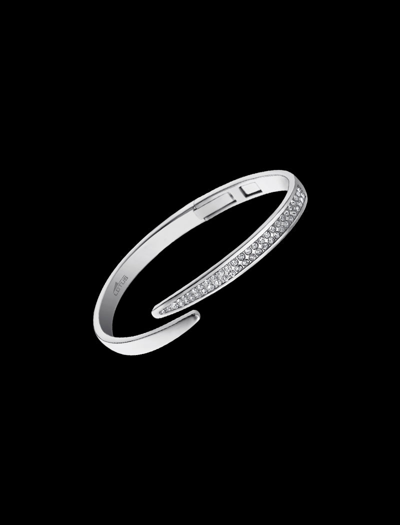 BRACELET STYLE LOTUS ACIER INOXYDABLE L, FEMME