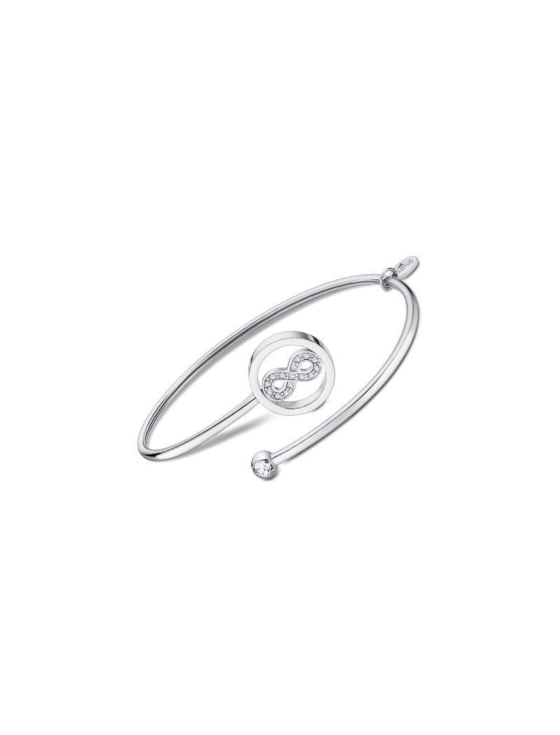 BRACELET INFINI MILLENNIAL STYLE LOTUS ACIER, FEMME