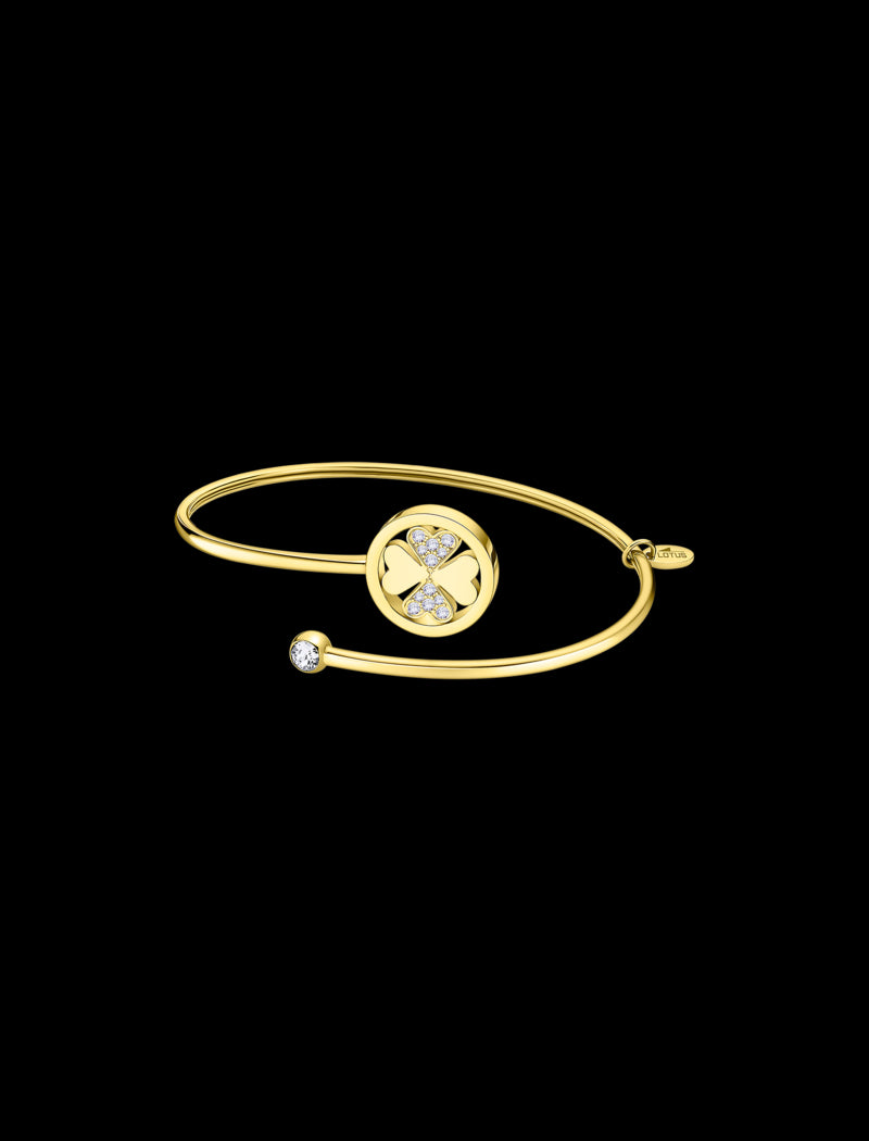 BRACELET STYLE LOTUS ACIER INOXYDABLE L, FEMME