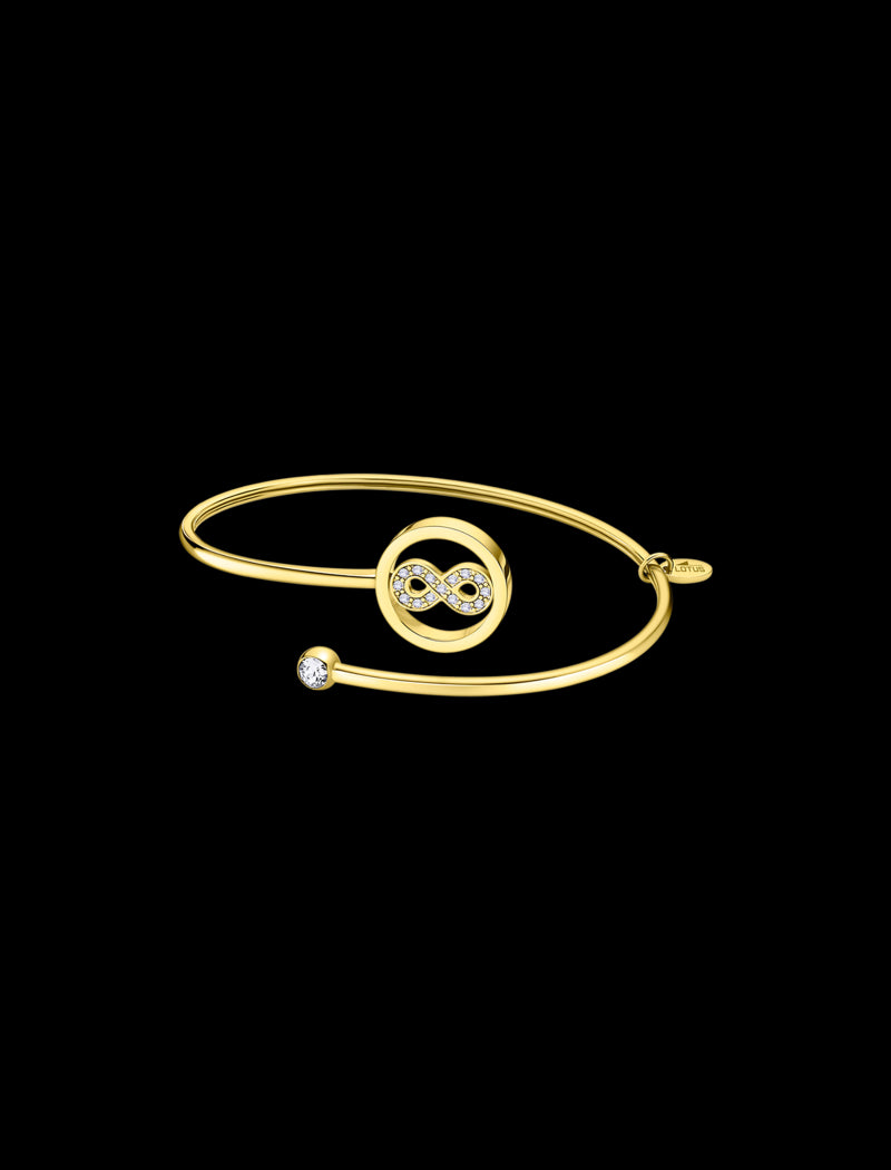 BRACELET STYLE LOTUS ACIER INOXYDABLE L, FEMME