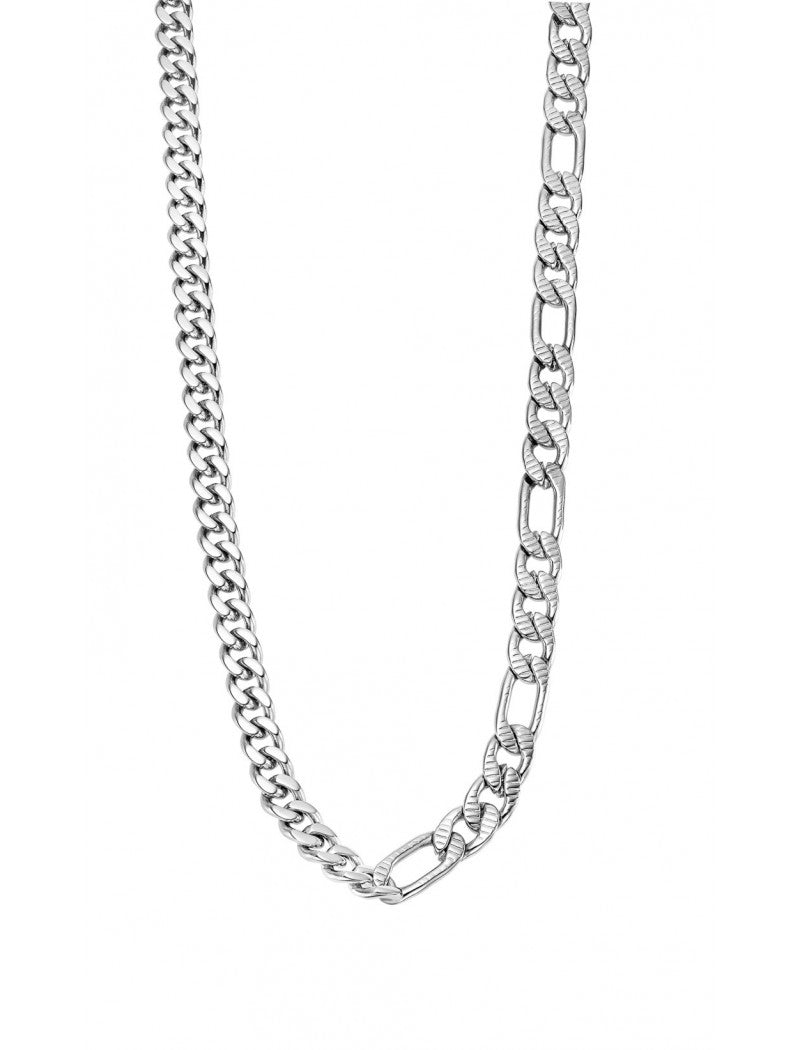 COLLIER STYLE LOTUS ACIER INOXYDABLE L, HOMME